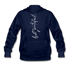 Load image into Gallery viewer, Be Grateful Women&#39;s Hoodie - navy
