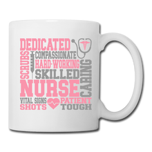 Load image into Gallery viewer, Nurse Subway Art Coffee/Tea Mug - white
