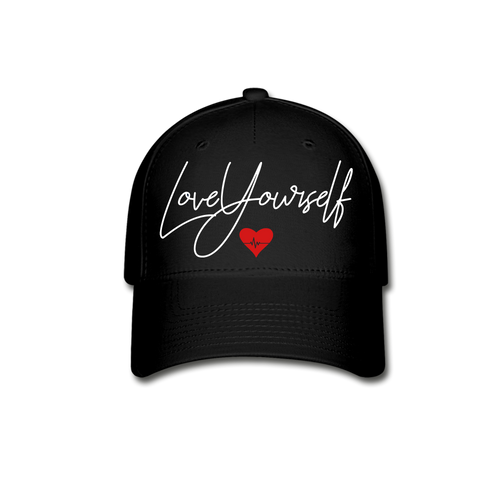 Love Yourself Baseball Cap - black