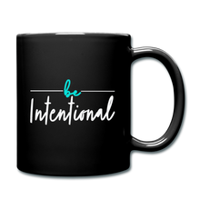 Load image into Gallery viewer, Intentional 11oz Black Mug - black
