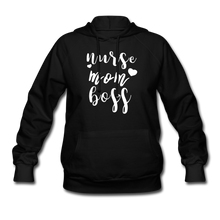 Load image into Gallery viewer, Nurse/Mom/Boss Hoodie - black

