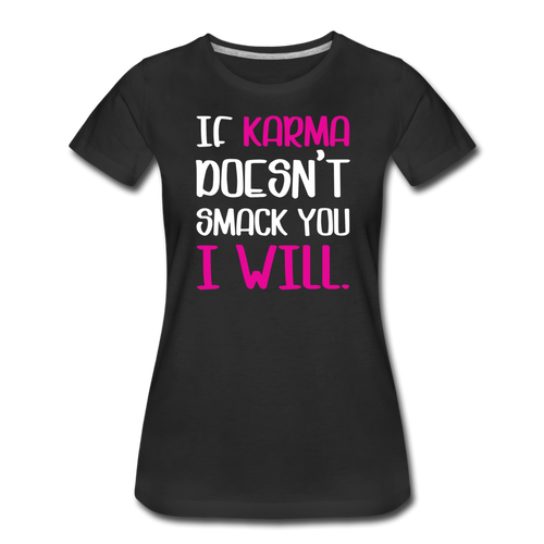 Karma Premium T-Shirt - black