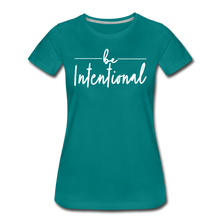 Load image into Gallery viewer, Be Intentional Premium T-Shirt - teal
