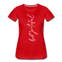 Load image into Gallery viewer, Be Grateful Women’s Premium T-Shirt - red
