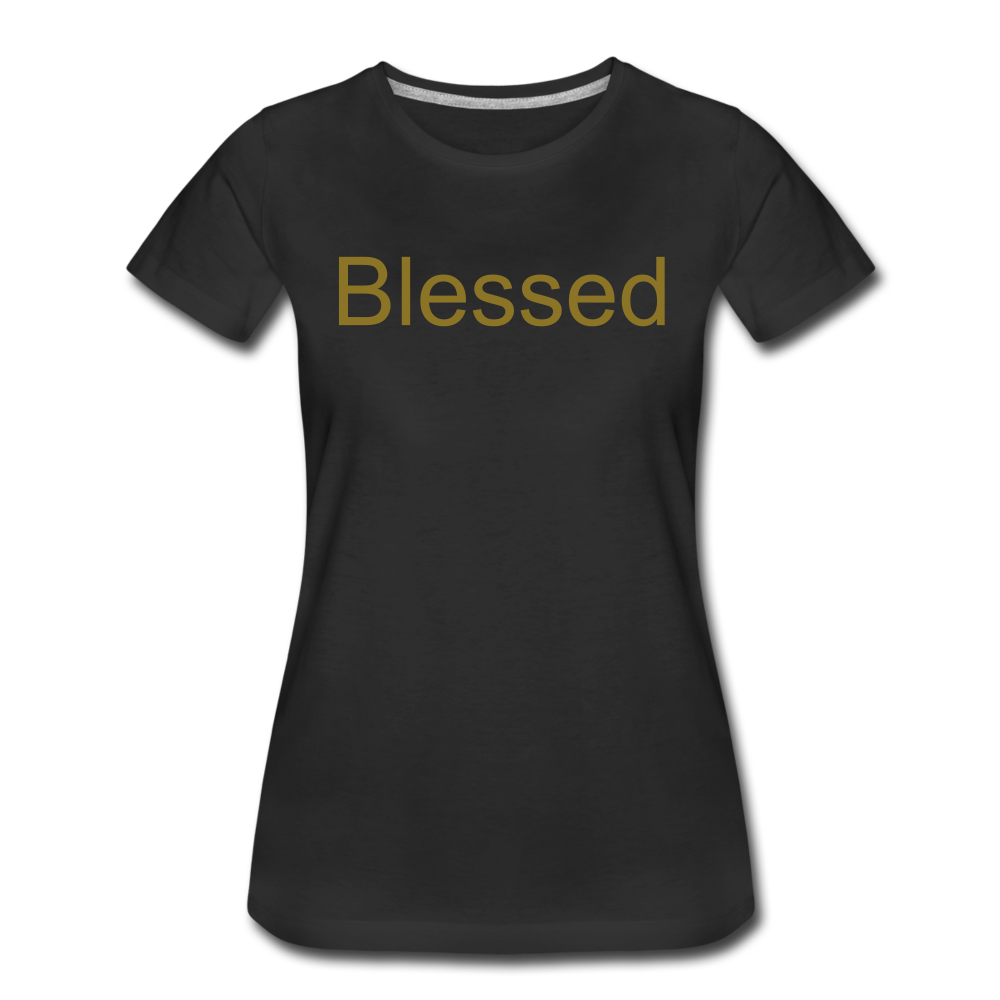 Blessed Women’s Premium T-Shirt - black